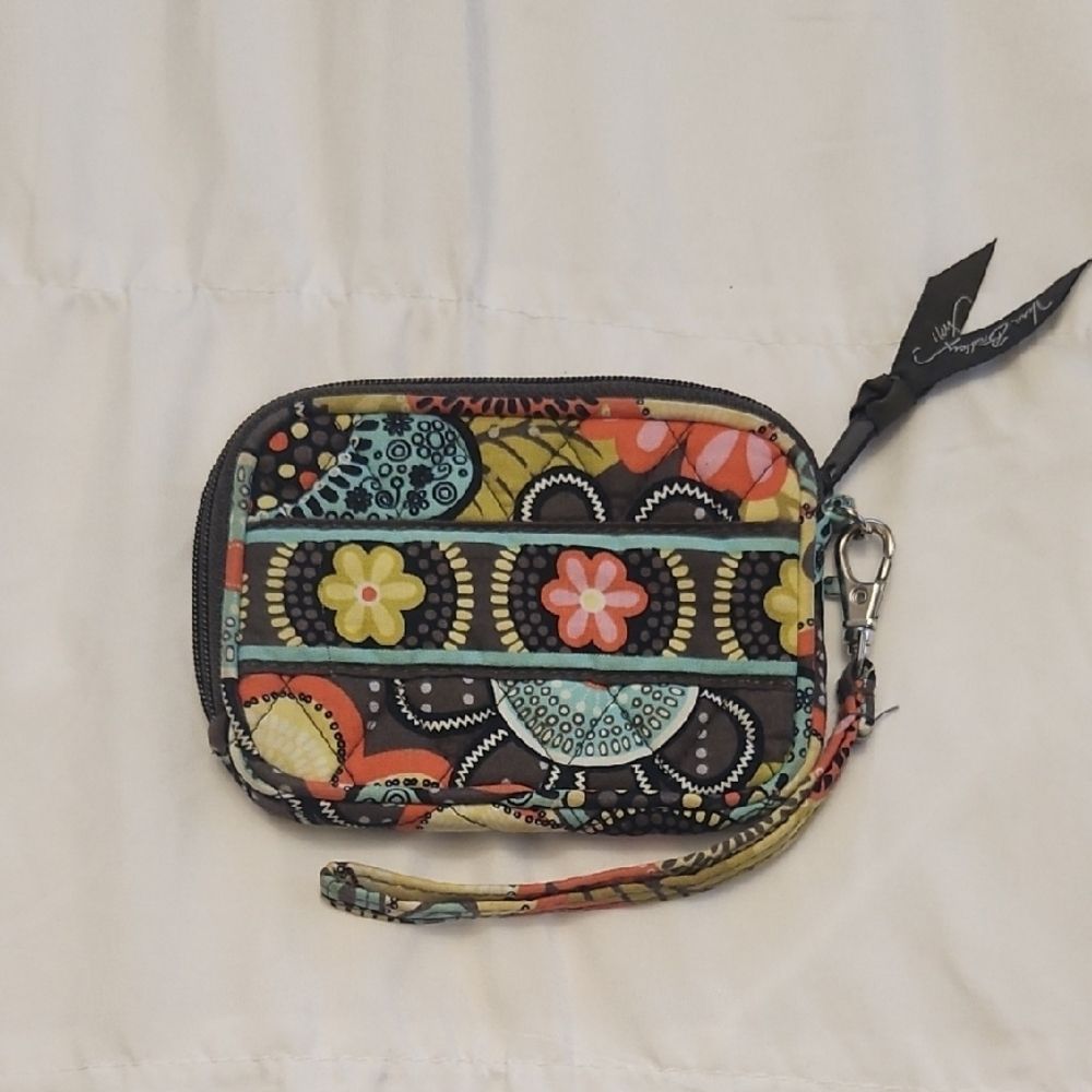 Vera Bradley Multicolor Floral Wristlet